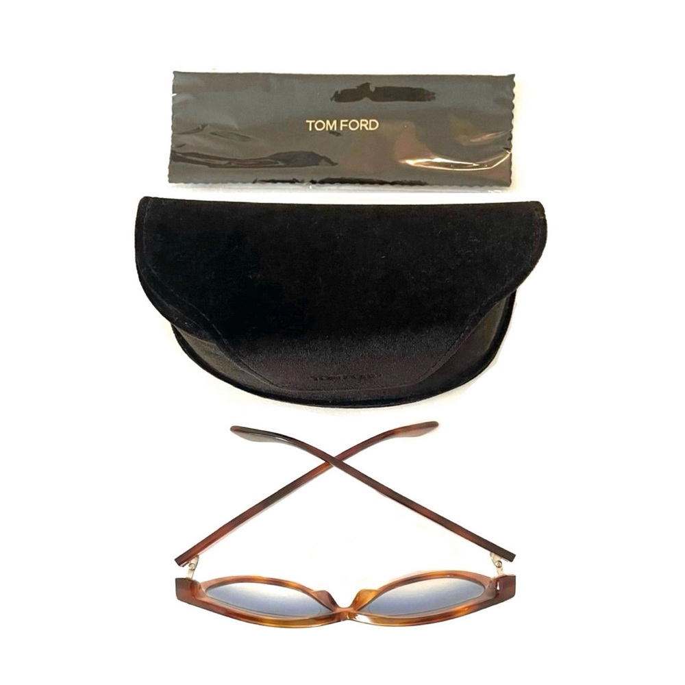 Tom Ford Arabella Blonde Havana Tortoise Shell Sunglasses TF511-53W 5901… - Picture 6 of 10